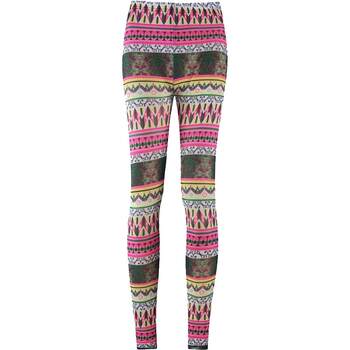 Mesh stretch tight colorful printed cropped leggings Mesh stretch tight colorful printed cropped leggings