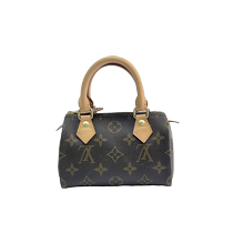 (Self-operated) Second-hand 95 new LV Louis Vuitton speedy MINI handbag vegetable tanned leather update