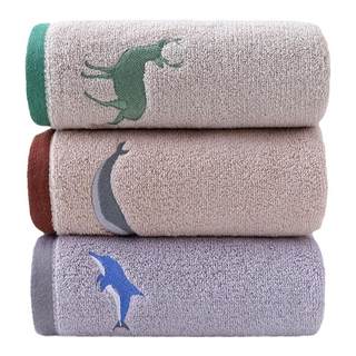 洁丽雅毛巾纯棉家用全棉男女加厚柔软洗脸洗澡亲肤新疆棉成人面巾