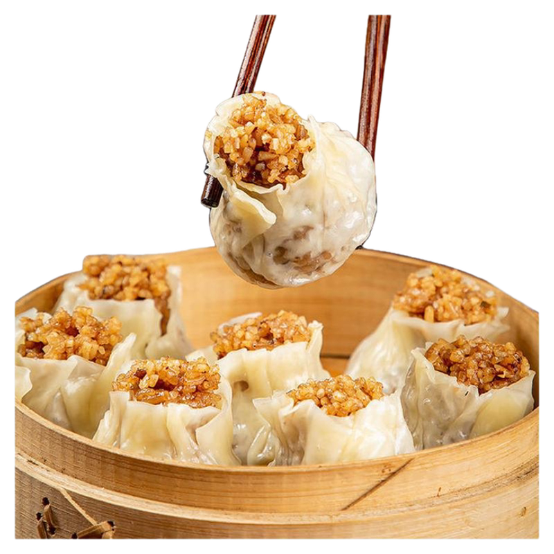 呆小廚糯米燒麥早餐半成品加熱即食燒麥玉米火腿燒麥紙皮商用批發