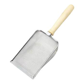 Fine-hole cat litter shovel button without small urine balls