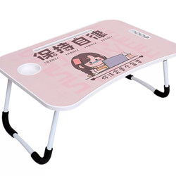 Bed small table foldable student study table kang table dormitory upper bunk laptop table bay window small table