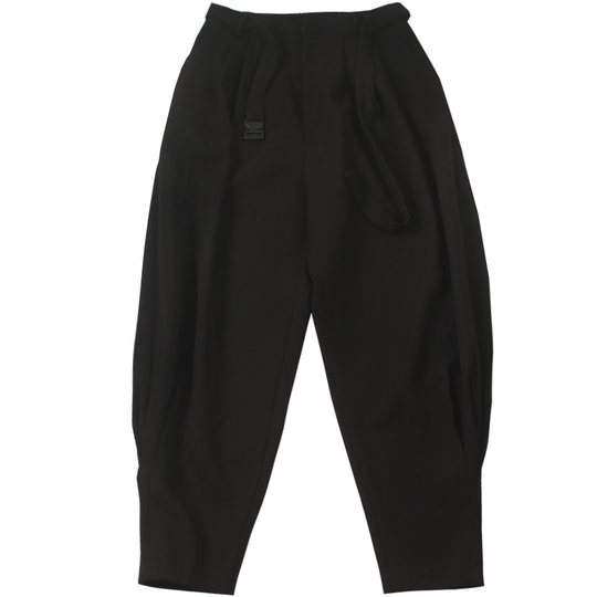 2025冬季新款暗黑系宽松小脚休闲裤潮牌百搭束脚休闲哈伦裤男长裤