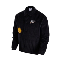 nike corduroy smiley winter mens sports training casual jacket FZ5737-010