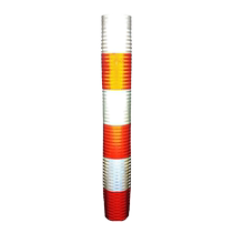 Super grade four warning column reflective film red white yellow and black straight-grained traffic reflective tape night anti-collision reflective tape