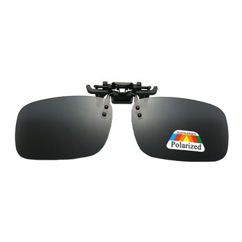 Myopia polarized sunglasses clip man driving fishing
