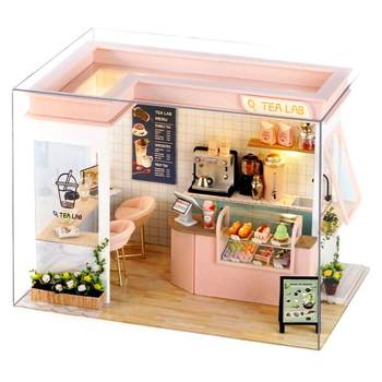 Zhiqu diy cottage milk tea shop light food restaurant handmade