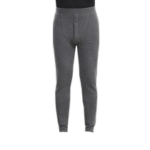 Winter mens pants for middle-aged and elderly dad wool and velvet thickened inner wear grandpas loose warm pants bottoming cotton pants for men