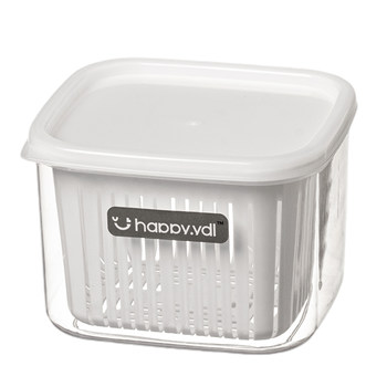 Onion, ginger, garlic storage box in kitchen drain preparation box