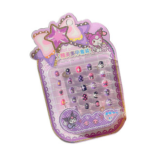 Kuromi children's nail stickers self-adhesive manicure stickers