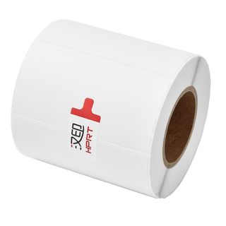 Waterproof milk tea shop clothing product label printing paper