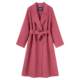 Cedar cashmere coat long over the knee 2024 new style