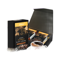 (Self-operated) Indonesian cat poop coffee bean powder LAKUN Bali freshly ground hand-brewed civet cat coffee gift box
