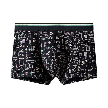 Men's pure cotton underwear antibacterial boxer pants thin
