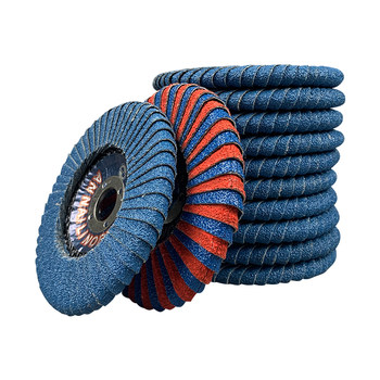 Louver blade polishing disc, wear-resistant and non-removable disc