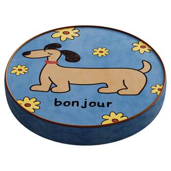 French retro puppy futon tatami bay window cushion