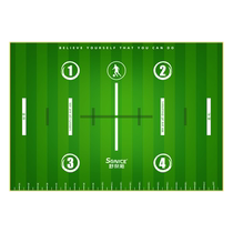 Formation de football à lintérieur Coupe du monde Réduction du bruit Accueil Enfants Football Mats Rug Formation Matériel de formation Matériel de formation