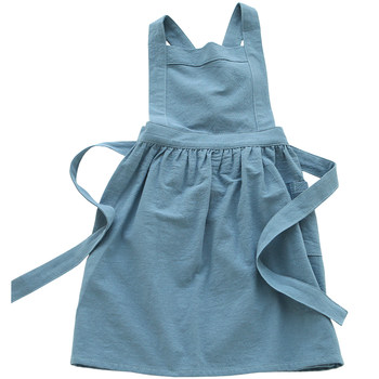 7607 pure cotton kindergarten children’s eating and painting apron