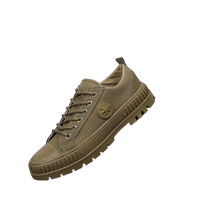 Emancipation Shoes Men Wear Labor Protection Shoes Worksite Glue Shoes Work Military Training Tooling Mens Shoes Canvas Non-glissement Working Yellow Rubber Shoes