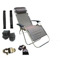 Beach chair folding chair backrest plastic accessories nap lounge chair parts armrest lock buckle connection buckle collection