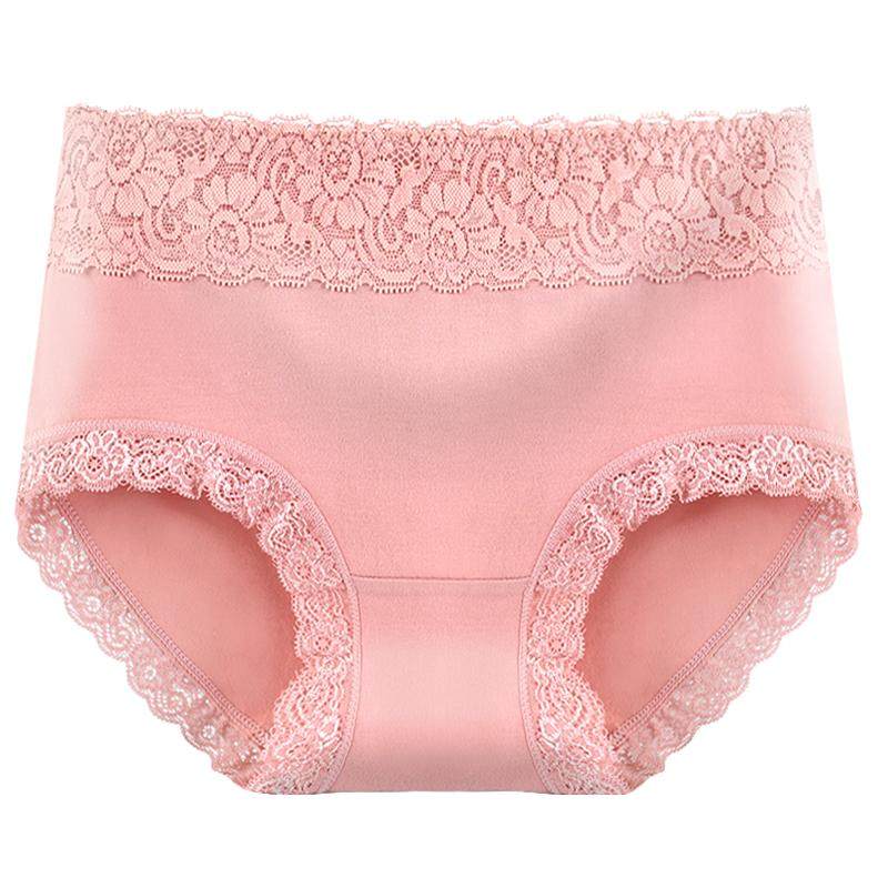 2025 new women's pure cotton underwear mid-waist antibacterial