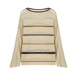 SAME FLOW Spring and summer light style sweater niche niche trend loose bottoming long-sleeved knitted blouse ເຄື່ອງປັບອາກາດ