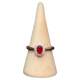 Natural ruby color treasure Jiuyuan jewelry pigeon blood red