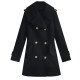 Fashionable and good quality woolen coat slim and warm jacket