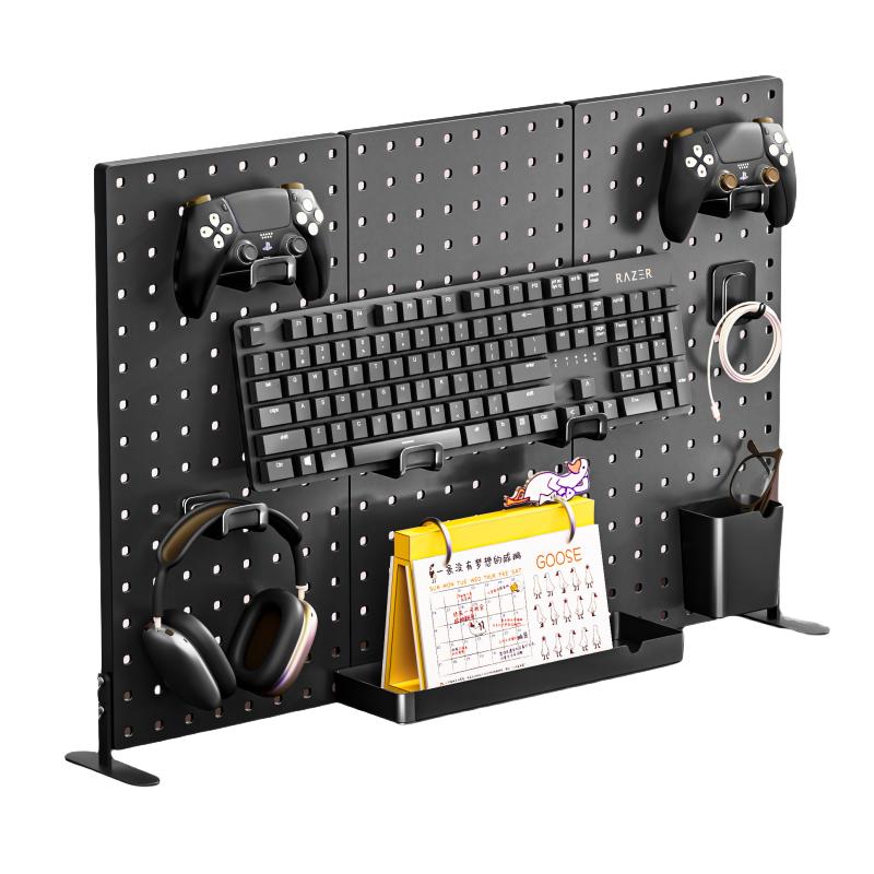 Gecko Walking Desktop Hole Board Shelf Can Be Spliced
