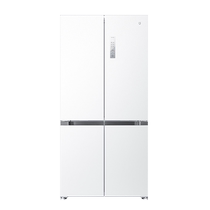 Xiaomi 518L ultra-thin flat-embedded cross four-door air-cooled frost-free embedded Mijia white home refrigerator