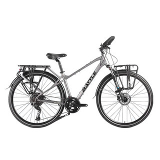 邦德富士达旅行公路自行车22速禧玛诺变速蝴蝶把成人单车 途歌500