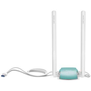 Mercury Ac1300 Driver-Free Wireless Network Card Dual-Band 5g Desktop Laptop Host Gigabit Portable Wifi Receiver Transmitter Usb2.0 Home Network Signal Internet Access