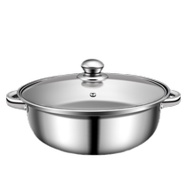 Steamer stainless steel household multi-layer steamed bun large steamer steaming stew pot integrated gas induction cooker special 1102