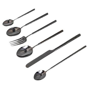 Western dining tableware titanium-plated 304 stainless steel steak knife and fork