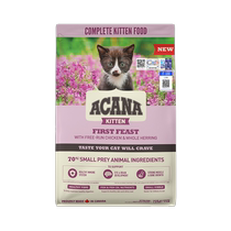 (Self-operated) ACANA cat food kitten chicken fattening milk cake cat food grain-free cat staple food 1 8kg