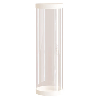 Doll storage barrel with large capacity transparent bucket for dolls