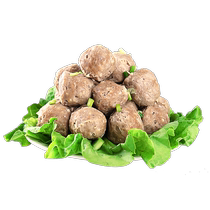 Chaoshan beef meatballs Zhengzong beat Shantou to produce Oxford meatball hot pot Kanto cook Barbecue Ingredients Combined Pills