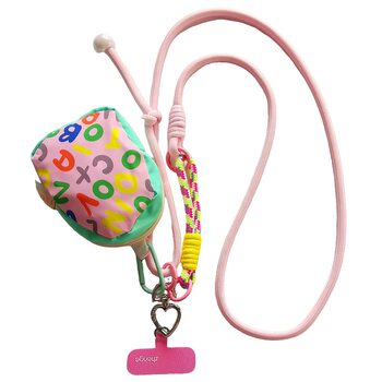 Mobile phone lanyard cross-body style small shoulder storage bag