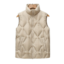 Duck Down Vest Womens 2023 Winter New Short Style Small Warm Fashionable and Versatile Jacket L