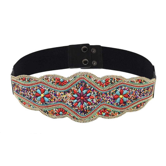 Mongolian ethnic style wide belt girdle