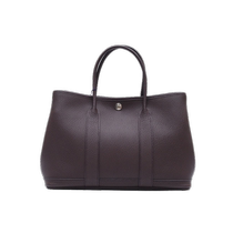 (Self-operated) Second-hand 98 new Hermes Hermes shoulder bag garden bag 30 saddle red NEGONA leather Z-engraved