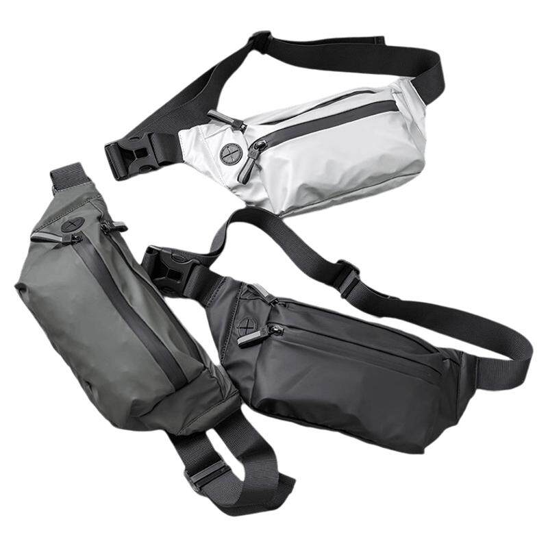 Waterproof waist bag for men's personalized chest bag sports crossbody bag