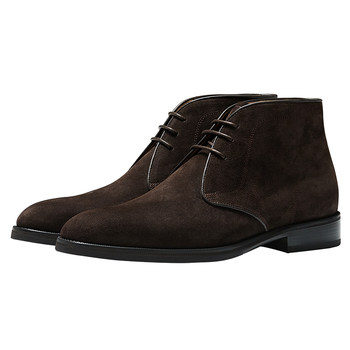 Truffaut suede desert boots business casual leather shoes