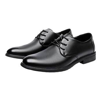 Spider king men's business formal groom's leather shoes