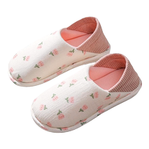 Confinement shoes autumn and winter bags with soft soles March pregnant womens home non-slip postpartum spring and autumn cotton slippers for women
