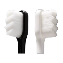 OWI soft-bristled toothbrush for adults soft and gum-protecting slim couple wave toothbrush for men and women family set