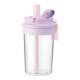 LOCK Milk Cup Tritan material with straw