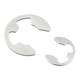 Stainless steel card reed snap ring opening retaining ring