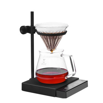 Taimo Black Mirror 2.0 smart hand-brewed coffee scale electronic scale electronics , ການວັດແທກຄູ່ແລະການຊັ່ງນໍ້າຫນັກ, ເວລາ, ຄວາມແມ່ນຍໍາສູງຂອງການເຊື່ອມຕໍ່ກັນໂທລະສັບມືຖື.