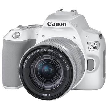 Canon eos 200d ii slr camera 18-55 set 200dii second generation 4k hd vlog